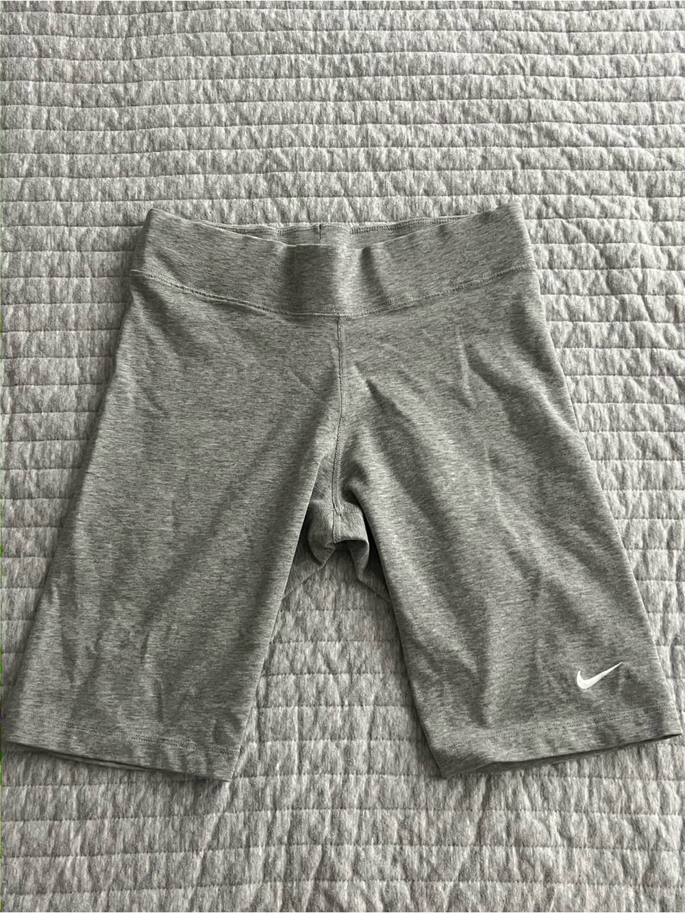 Nike Women's Grey Athletic Bike Shorts
